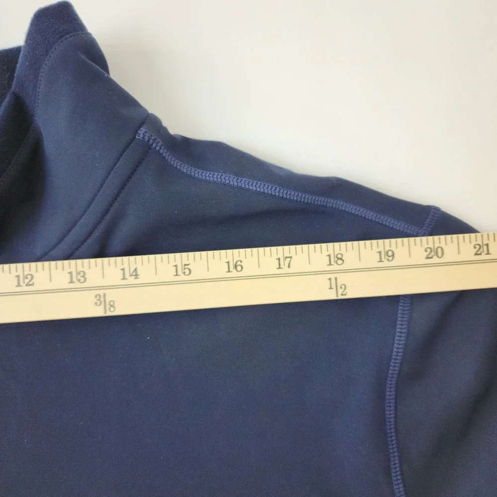 32 Degrees Heat Mens‎ XL Navy Blue Quarter Zip Pullover Long Sleeve Base Layer